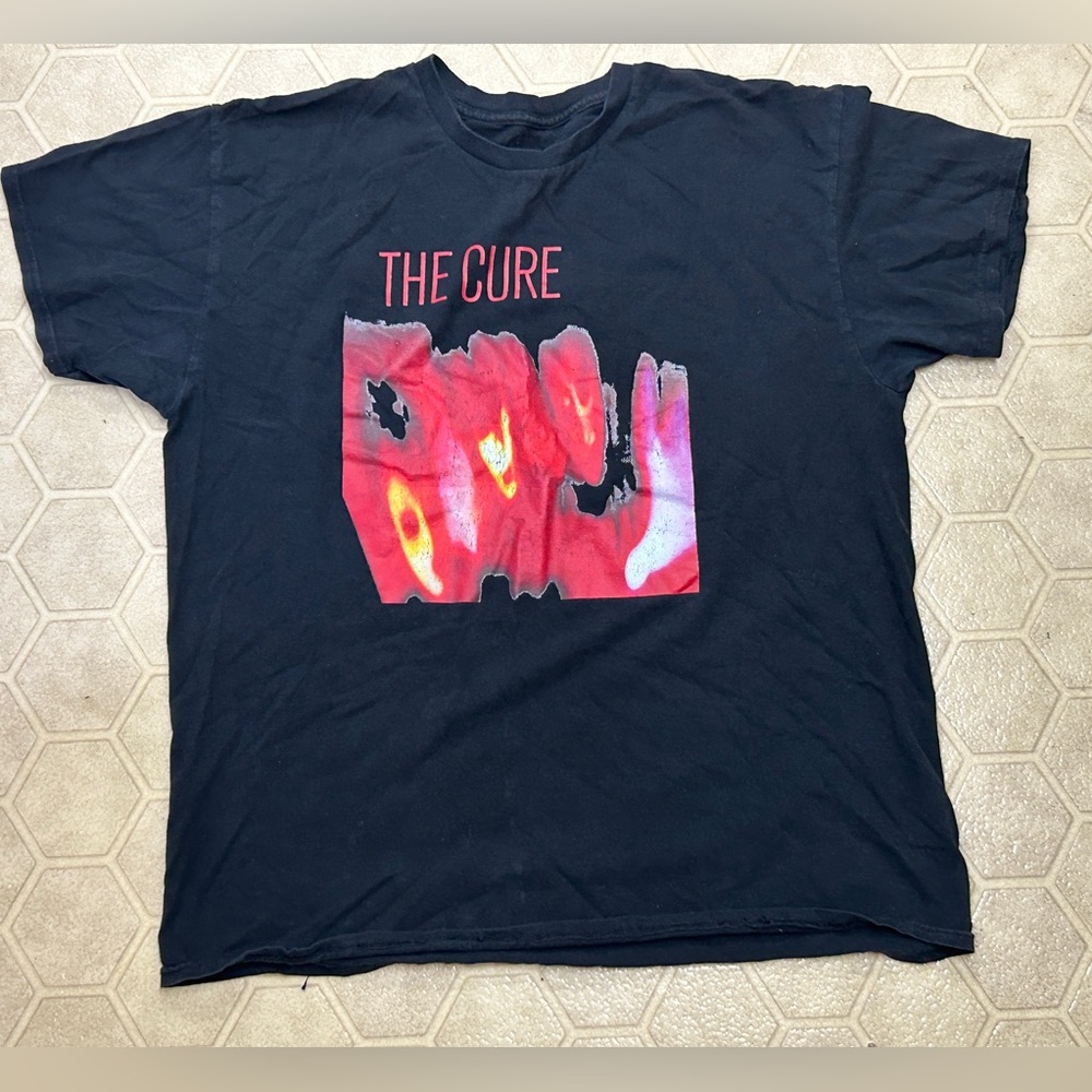 Vtg Men’s XL The Cure 1982 Album Artwork Adult Unisex T Shirt